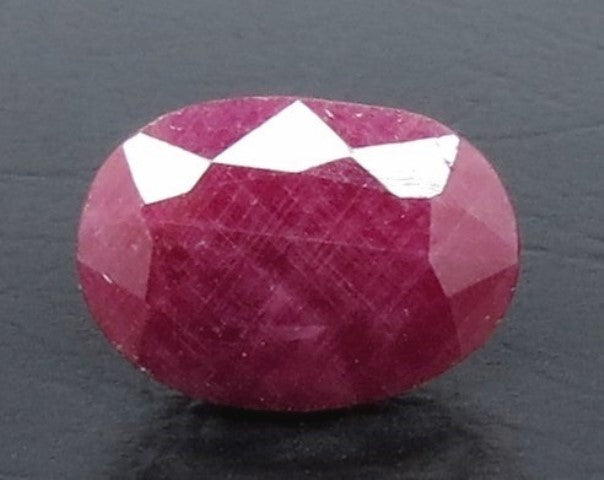 3.86/CT Natural Indian Ruby with Govt. Lab Certificate (1221)