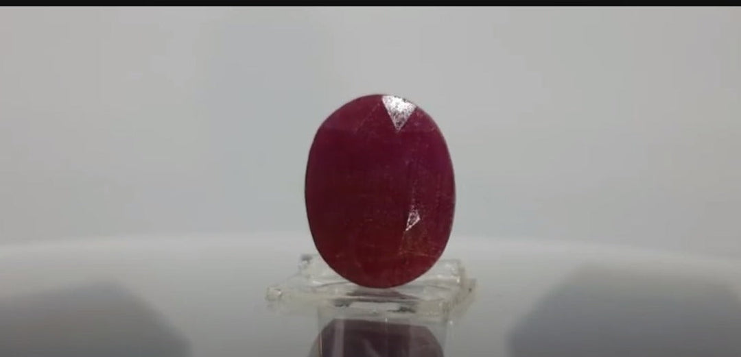9.83 Ratti Natural ruby with Govt. Lab Certificate-(1221)