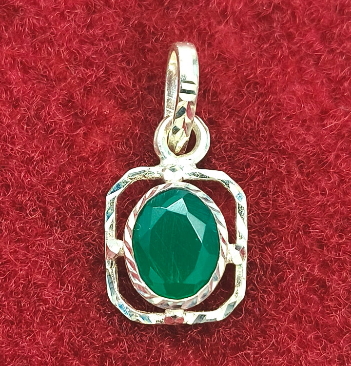 SILVER PENDANT FOR ZODIAC SIGN VIRGO AND GEMINI