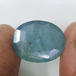 Load image into Gallery viewer, 8.71 Ratti Natural ZAMBIAN Panna Stone With Govt. Lab Certificate (3441)
